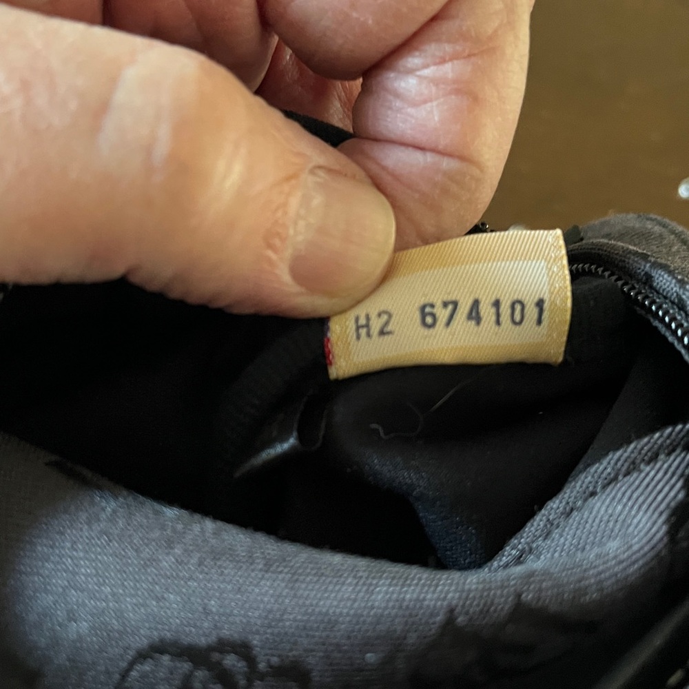 Dooney & Bourke Black Monogrammed Canvas Crossbody Tote - Picture 6 of 8